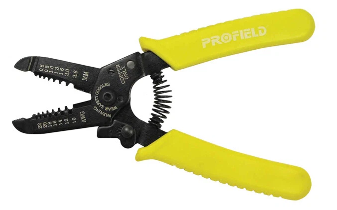 SE 8863WS Copper Wire Stripper With Teeth Strips From 10 to 22 Gauge 6-1/2"