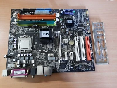 KIT CARTE MERE MSI 945P NEO + PENTIUM 4 3.00 GHZ SOCKET 775 - Photo 1/4