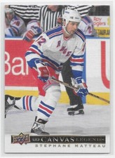 20/21 SP SIGNATURE EDITION LEGENDS UD CANVAS LEGENDS Stephane Matteau #C69