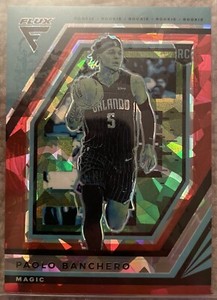 2022-23 Panini Flux Paolo Banchero RC Red Cracked Ice Prizm Magic #237 SP