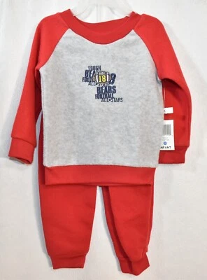 Conjunto de conjunto de fútbol camisa y pantalones deportivos Tough Bears talla 18 meses niño nuevo Foto 1 de 4