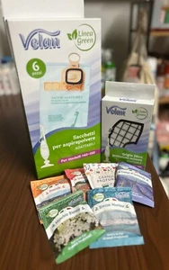 kit 6 Sacchetti aspirapolvere folletto  + griglia motore +6 profumi vk140-150 - Foto 1 di 1