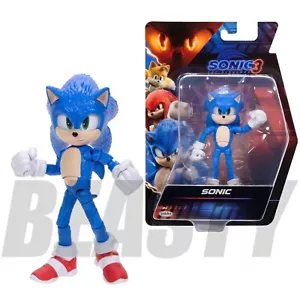 Sonic the Hedgehog 3 The Movie 5 inch Sonic Action Figure New Toy Gift 3+ - Picture 1 of 16