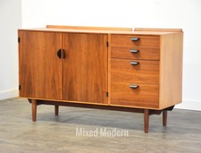 Modular Mid Century Modern Finn Juhl Credenza For Baker