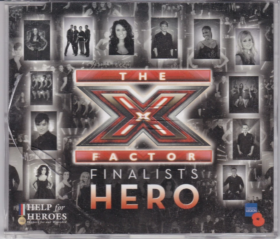 THE X FACTOR FINALISTS Hero ( 2 Track CD Single ) - Bild 1 von 3