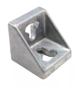 Menge (4) Bosch Rexroth 348-526 Aluminium Eckhalterung Zwickel 90° Halterung - Bild 1 von 2