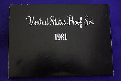 100-1981 Proof set. Genuine. Complete and original as issued by US Mint. - Image 1 of 3