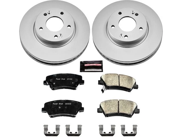 Kit de pastillas de freno delanteras y rotor para Hyundai Veloster GX282BD 2012-2015 Foto 1 de 1