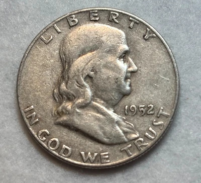 1952 D Franklin Half Dollar - Image 1 of 4