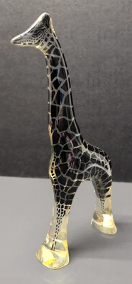 Vtg Abraham Palatnik Brazil MCM Lucite Acrylic Giraffe Sculpture Figurine 8.5" - Image 1 of 4