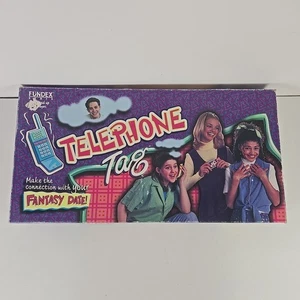 Juego de mesa con etiqueta telefónica 1997 Fundex Girls Fantasy Date completo (sin probar) - Imagen 1 de 7