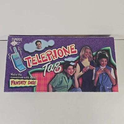 1997 Telephone Tag Board Game Fundex Girls Fantasy Date Complete (Untested) - Image 1 of 4