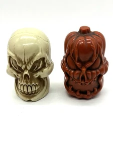 Matchbox Creepy Cars Case  Jack-O-Lantern 2005 Empty Halloween  Set Of 2 - Picture 1 of 8