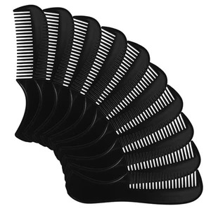 10 Pcs Mini Mustache Comb Plastic Beard Pocket Combs for Men Styling - Picture 1 of 12