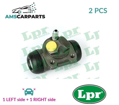 DRUM WHEEL BRAKE CYLINDER PAIR REAR 4294 LPR 2PCS NEW OE REPLACEMENT - Image 1 of 4