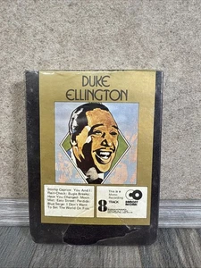 8 TRACK  - DUKE ELLINGTON- 8 TRACK CARTRIDGE - DAMONT RECORDS Sealed - Imagen 1 de 8