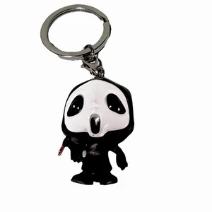 Ghostface Scream Llavero Película de Terror Coleccionable Mini Figura Cuchillo de Halloween - Imagen 1 de 9