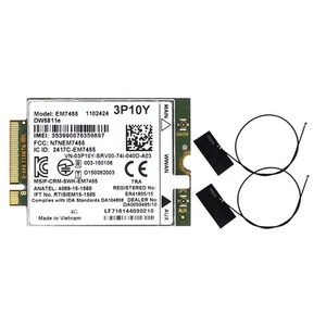 EM7455 DW5811E 4G- + Antenne 3P10Y CAT6 für  E7270 E7470 E7370 E5570 E8279 - Bild 1 von 7