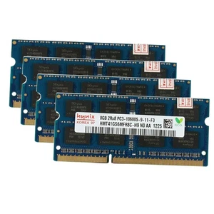DDR3 1333MHz SODIMM Laptop Memory RAM for Apple iMac 27" Mid 2011 32GB Kit 4x8GB - Picture 1 of 6