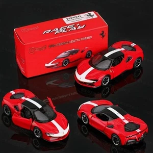 Bburago 1/64 Ferrari SF90 STRADALE Assetto Red Diecast Metal Racing Sports Car - Picture 1 of 6