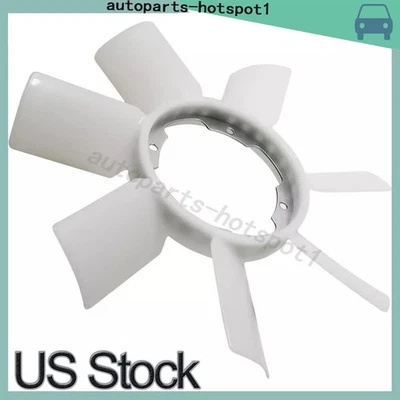 Para Nissan 1984-1986 720,1986-1989 camioneta D21 2 puertas 2,4 L hoja de ventilador de refrigeración nuevo Foto 1 de 4