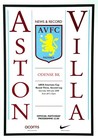 Aston Villa v Odense BK 26/7/2008 Intertoto Cup Rd 3. Official programme. NEW
