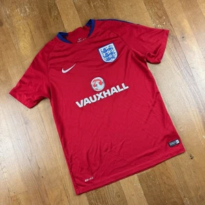 Camiseta de fútbol Nike Dri-fit England Three Lions talla grande roja - Imagen 1 de 6