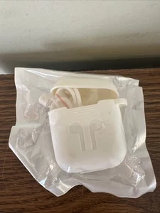 Air Pods Cover Soft Silicone Case Wireless Gear White Color - Picture 1 of 2