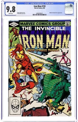 Iron Man #159 CGC 9.8 1982 4632676017 - image 1 of 2