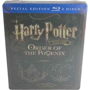 Harry Potter And The Order Of The Phoenix SteelBook Embossed (AN 5) Region B - Picture 1 of 9