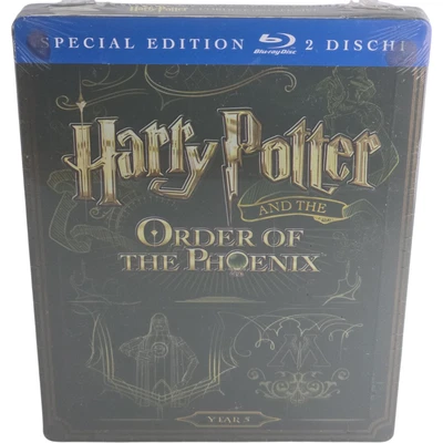 Harry Potter And The Order Of The Phoenix SteelBook Embossed (AN 5) Region B - Image 1 of 4