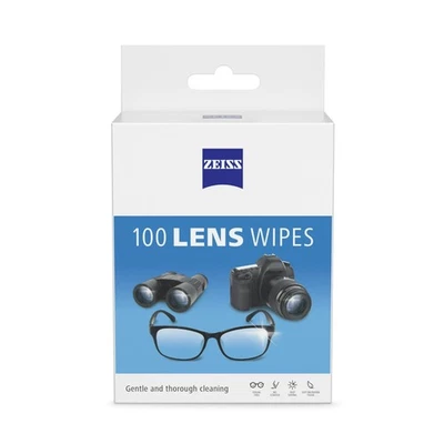 Toallitas limpiadoras de lentes de limpieza suave y completa ZEISS, 100 unidades Foto 1 de 3