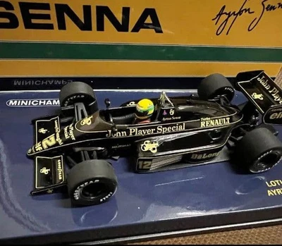 Ayrton Senna/Minichamps 1/43 Lotus 98T (specifiche JPS) - Immagine 1 di 4