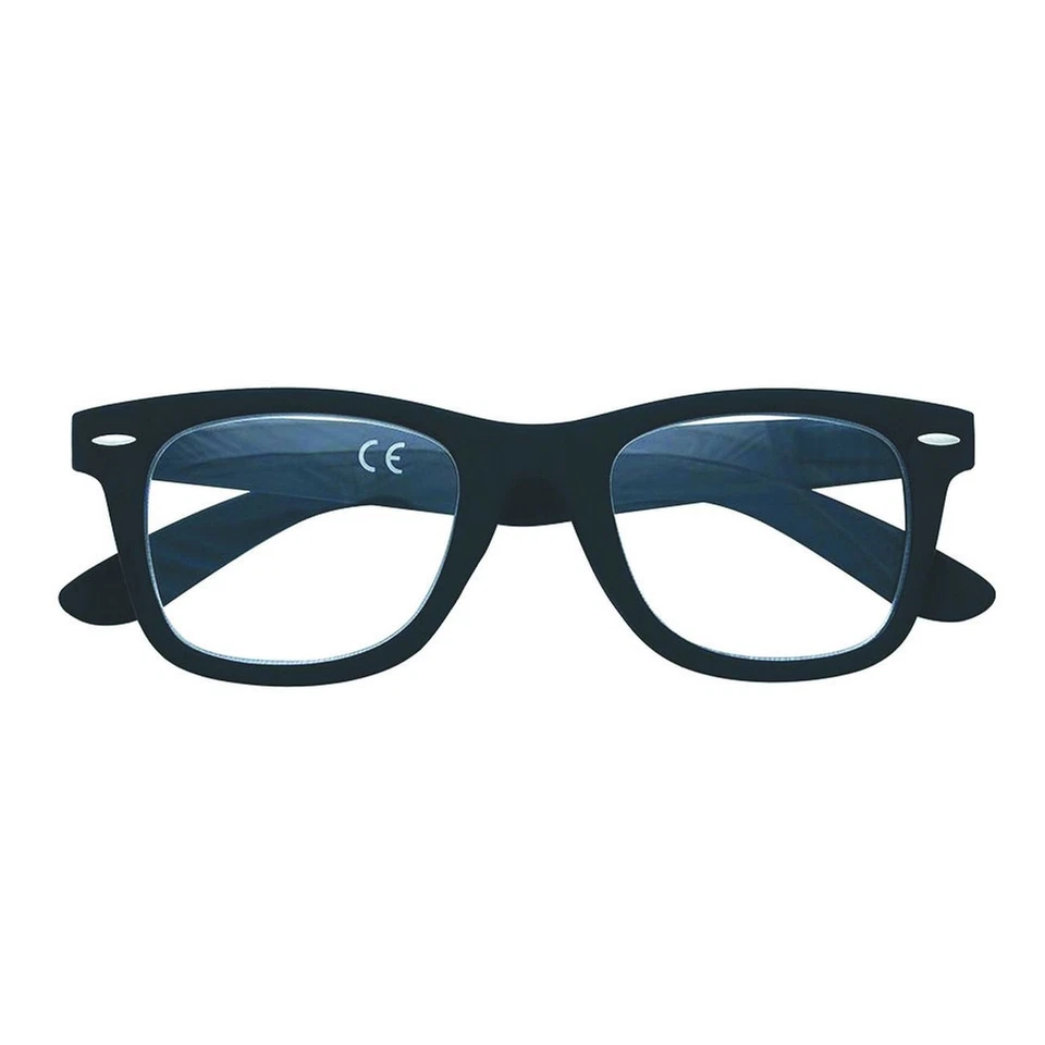 ZIPPO Occhiale Lettura Montatura Policarbonato Nero Soft Touch Pr65 - diottrie +2,5 -