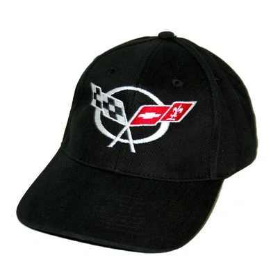 Chevrolet Corvette C5 Cotton Twill Black Hat Cap - Shipped in a Box Free - USA - Image 1 of 3