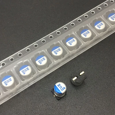 50pcs 10uF 20V SAMWHA FA 5x6mm 20V10uF SMD Solid Capacitor motherboard Capacitor - image 1 of 2
