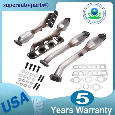 For 2011-2013 INFINITI QX56 ALL FOUR Catalytic Converters 5.6L MODELS USA Stock Foto 1 de 4