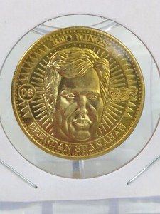 BRENDAN SHANAHAN 06 1997-98 Pinnacle Mint Collection Hockey Ltd. Ed. BRASS Coin