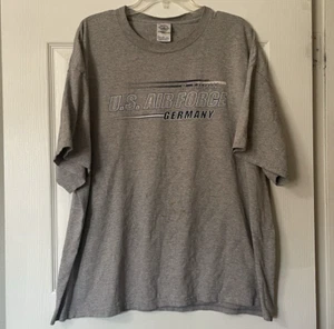 Vintage Delta Pro Weight T Shirt Men 2XL US Air Force Germany K Town Y2K Flaw - Picture 1 of 9