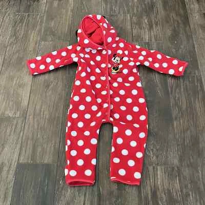 迪士尼乐园米妮老鼠耳罩套装转换为毯子卧铺 18 Mo — 第 1/4 张图片