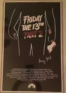 Amy Steel Freitag der 13. Teil II Autogramm 11x17 Poster - Bild 1 von 3