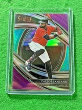 CARLOS SANTANA PRIZM PREMIER CARD CLEVELAND INDIANS SP 2020 Select MAKE AN OFFER
