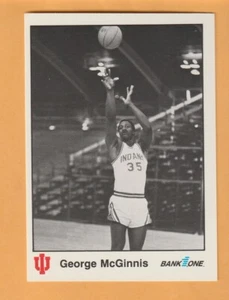 George McGinnis Indiana Hoosiers 1986-87 Indiana Greats I #19 Salón de la fama 10P - Imagen 1 de 2