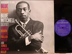 BLUE MITCHELL "BLUE SOUL" RIVERSIDE Japan LP MONO EX/EX Curtis Fuller, J. Heath - Imagen 1 de 4