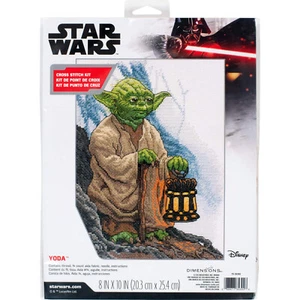 Abmessungen gezählt Kreuzstich-Kit - Yoda - 8""x10"" Neu - Bild 1 von 1