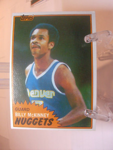 1981-82 Topps Basketball Card   #W68 - Alex English - Denver Nuggets   (96686)