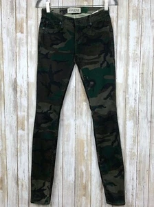 Elizabeth and James Textil Debbie Skinny Jeans Hose Camouflage Grün 24 - Bild 1 von 8