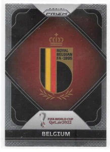 Belgien Team Badge Panini Prizm FIFA World Cup Qatar 2022 - Bild 1 von 2