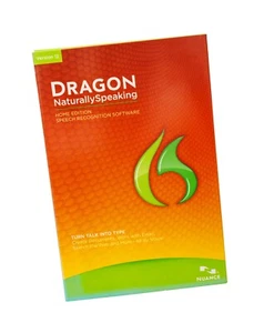 Nuance Dragon Naturally Speaking 12 Home Edition Speech Recognition Software NEW - Picture 1 of 5