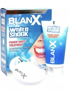 BOXED BlanX White Shock Power White ActiluX® trattamento dentifricio LED morso 50 ml - Foto 1 di 1